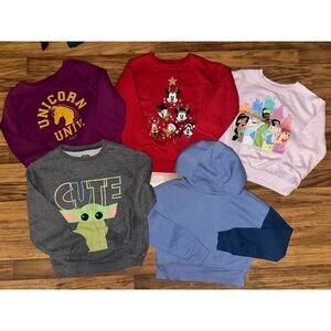 Girls size 6 sweatshirt bundle! See description for details.